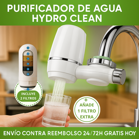 Purificador de Agua Hydro Clean con 7 capas de filtrado